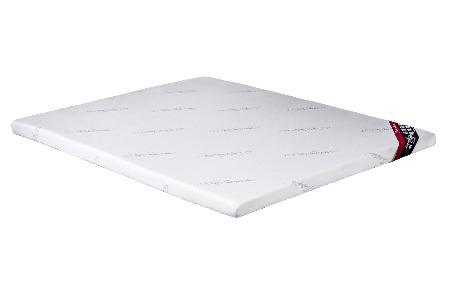 Imperial Comfort Topper Viscoeslástico, Polyester, white, double, 190 x 135 x 5 cm