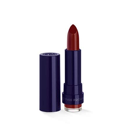 Yves Rocher Couleurs Nature Rouge Vertige Lipstick Shine 08 Cerise Noir Glossy Lip Balm in Purple 1 x 3.5 g, ‎shine black