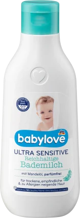 Baby bathing additive bathing milk ultra sensitive, 250 ml