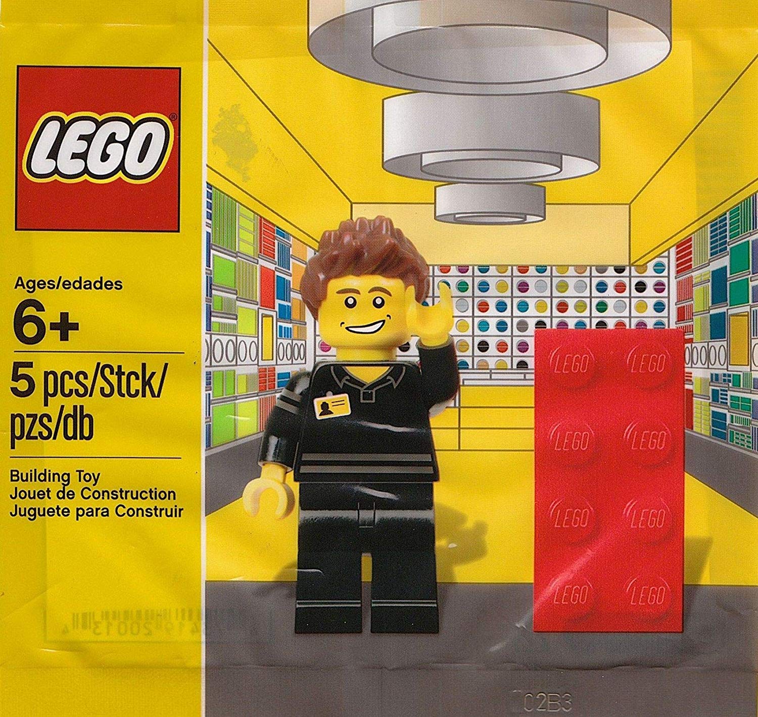 Lego Exclusive Shop Employee Minifigure Set 5001622