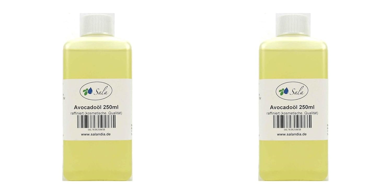 Sala Avocado Oil Refined Cosmetic Quality 2 x 250ml (500ml) PET Bottle