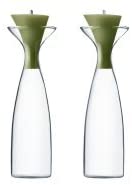 GEORGE Jensen GJ 066113 Oil and Vinager Set – Clear glass, 27.5 x 27.5 x 8.