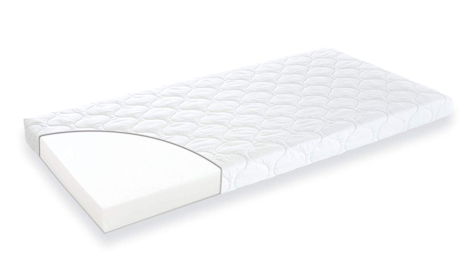 Träumeland T010399- Softwash baby mattress 60 x 120 cm