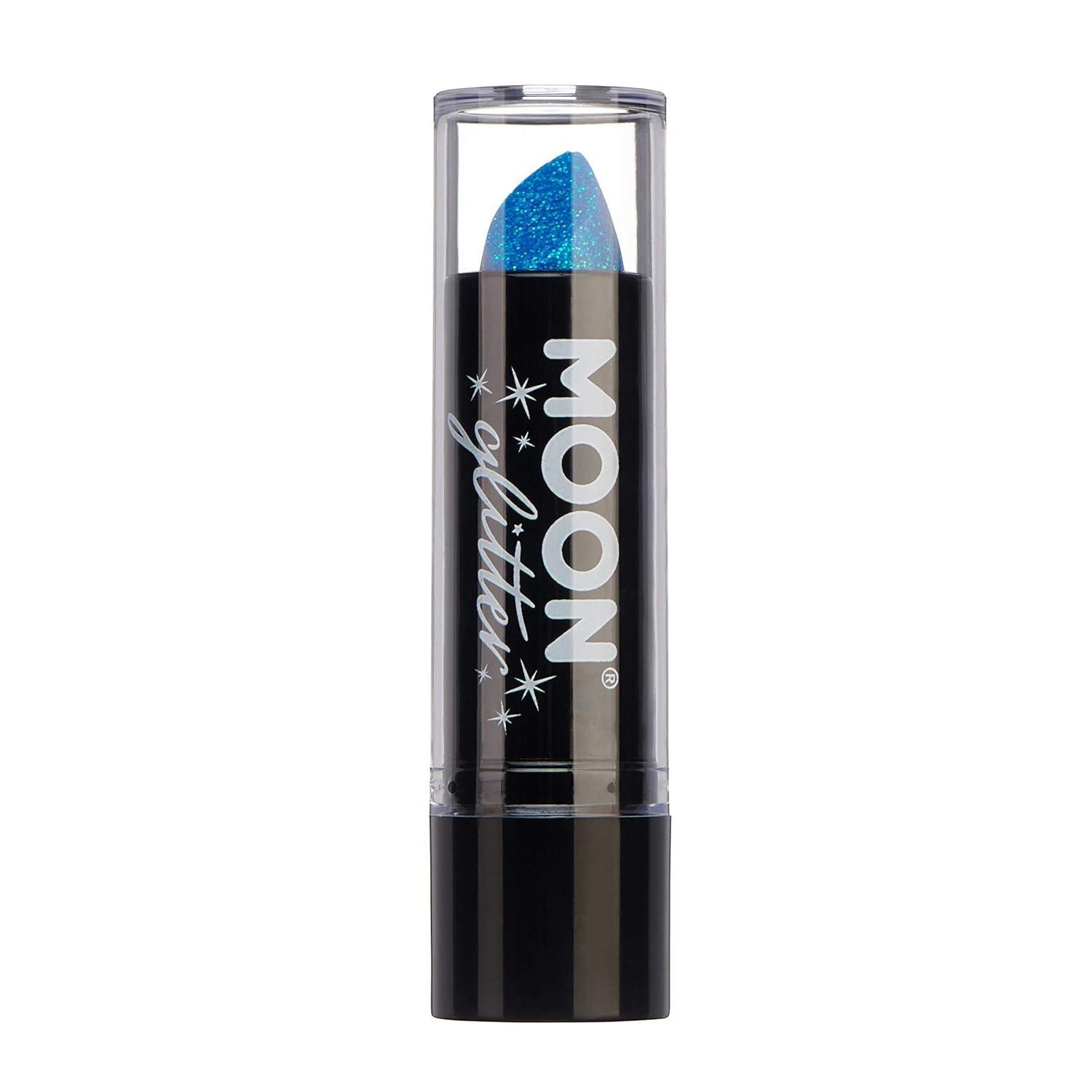 Moon Glitter - Lipstick with Iridescent Glitter - 5 g - Blue