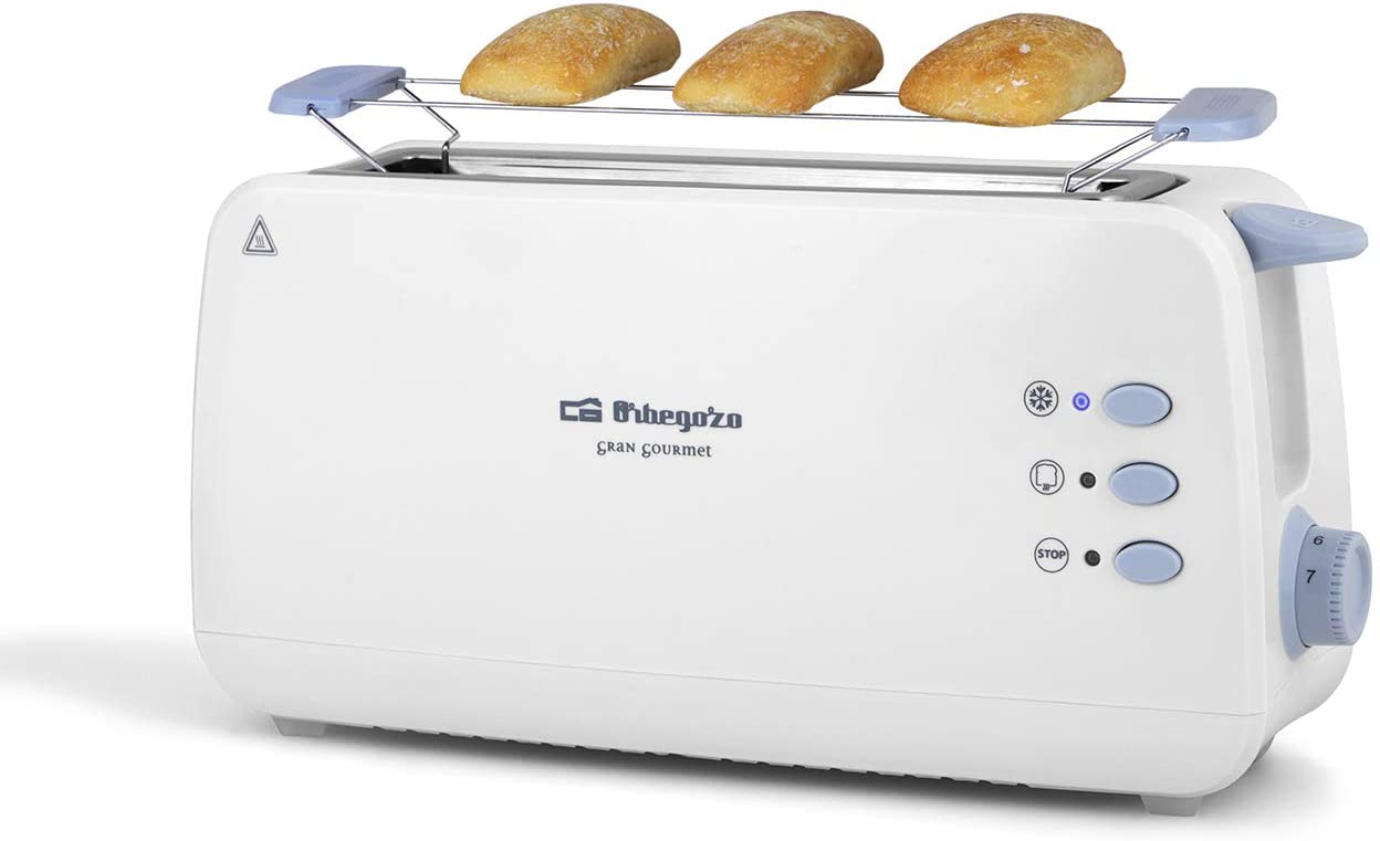 Orbegozo – 15773 – Toaster, 800 Watt, Blue/White