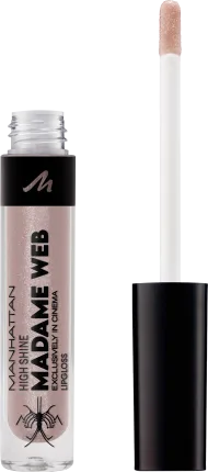 MANHATTAN Cosmetics Lip gloss High Shine Madame Web 19l Nude Mood, 2.4 ml
