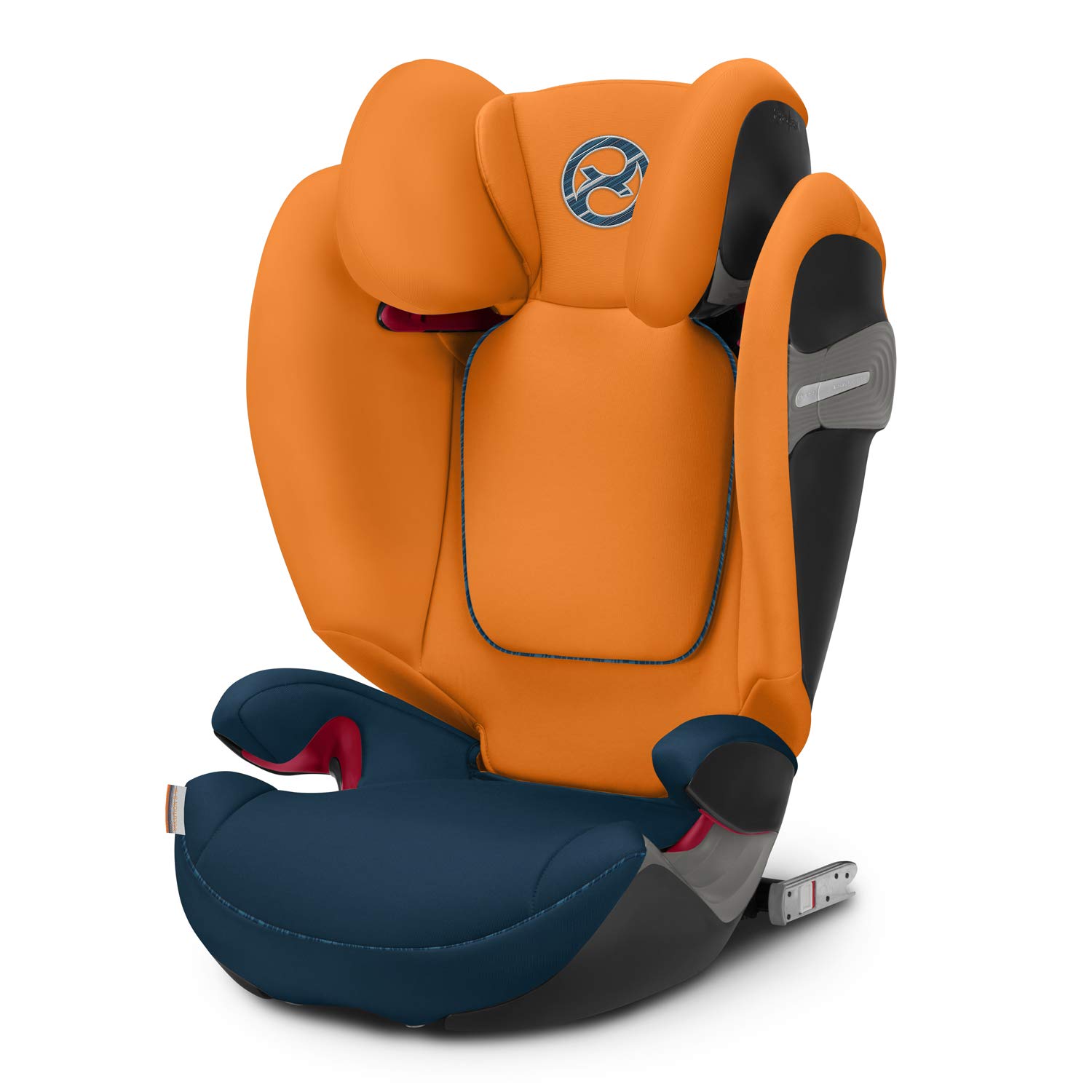Cybex Gold Solution S-Fix child car seat, For cars with and without ISOFIX, Group 2 / 3 (15 - 36 kg), from approx. 3 to approx. 12 Years, Autumn Gold