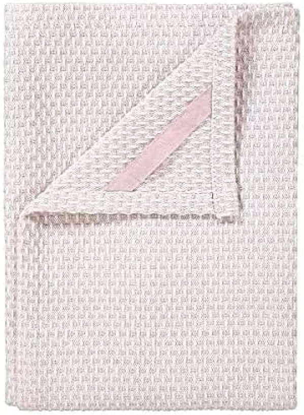Blomus Ridge Tea Towels Set of 2 Lily White/Rose Dust