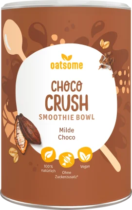 Oatsome Smoothie Bowl Powder Choco Crush, Mild Choco, 400 g