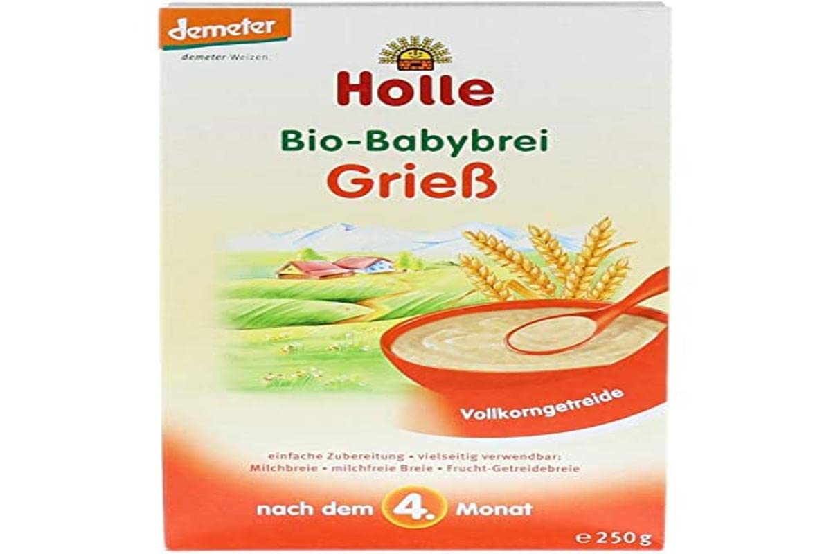 Holle Bio-Babybrei Grieß, 250 g