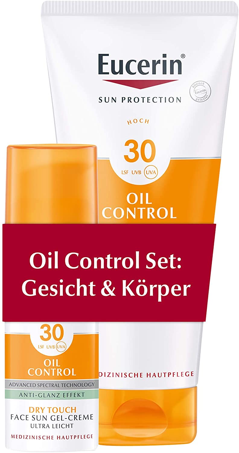 Eucerin Sun Oil Control Set Face + K Body SPF 30, 1 P