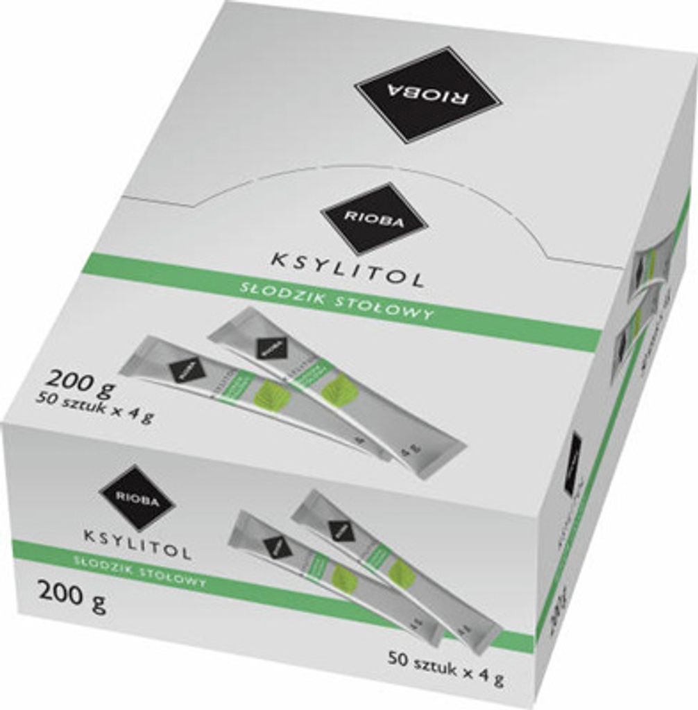 Xylitol Tafelsüße 50Stk. x 4g - Rioba