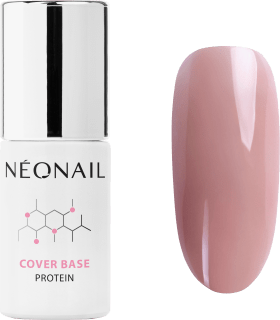 UV Nail Polish Cover Base Protein - Pure Nude, 7.2 ml