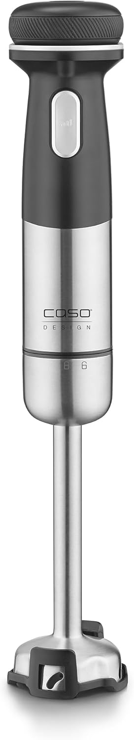 CASO Click & Mash - wireless 4 in 1 hand blender set, battery operated, can be used as a blender, chopper, whisk, milk frother, for emulsifying, speed of 6,000-13,000 rpm