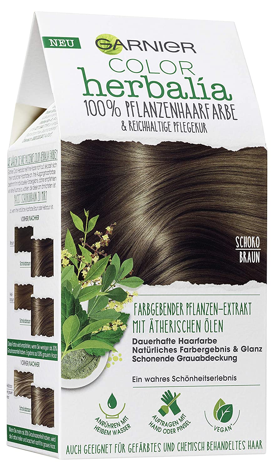 Garnier Colour Herbalia, ‎schokobraun
