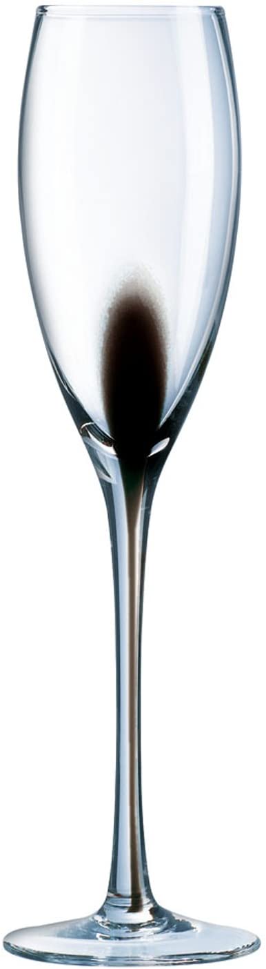 Luminarc Drip 9222203 Sekt Glass 220 ml (Pack of 4)