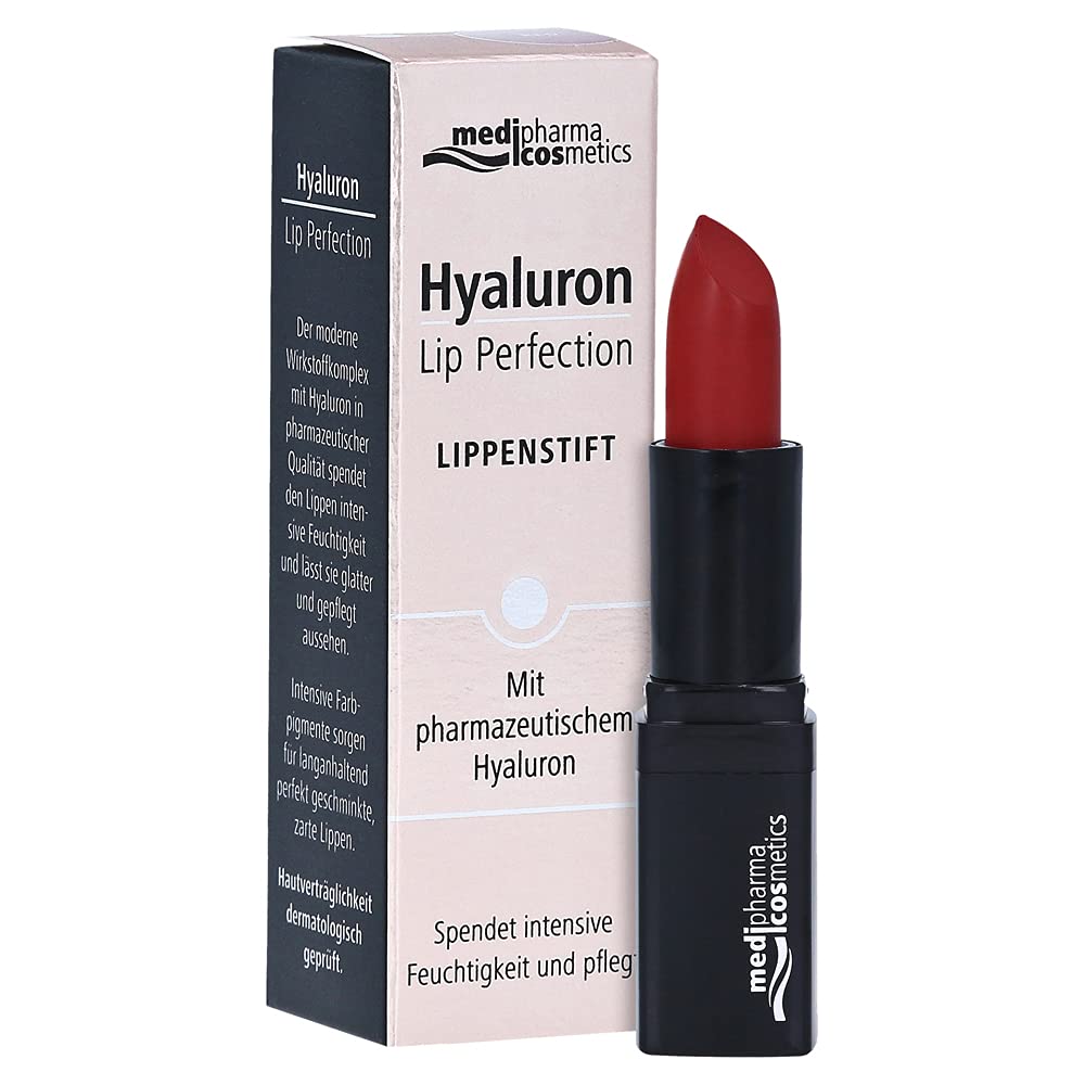 Medipharma Cosmetics HYALURON LIP Perfection Lipstick 100ml Red, ‎red