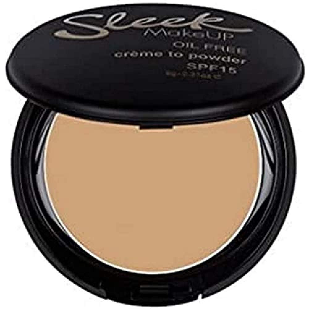 Sleek Makeup Crème To Powder Foundation 9 g Pack of 1 x 9 g, ‎white rose