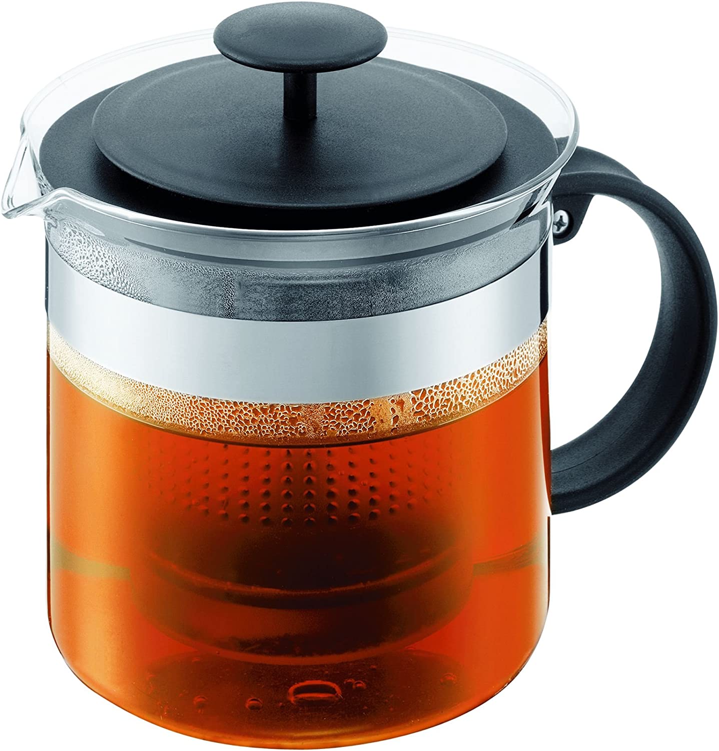 Bodum Bistro Nouveau Tea Press Teapot Black 1.5 L