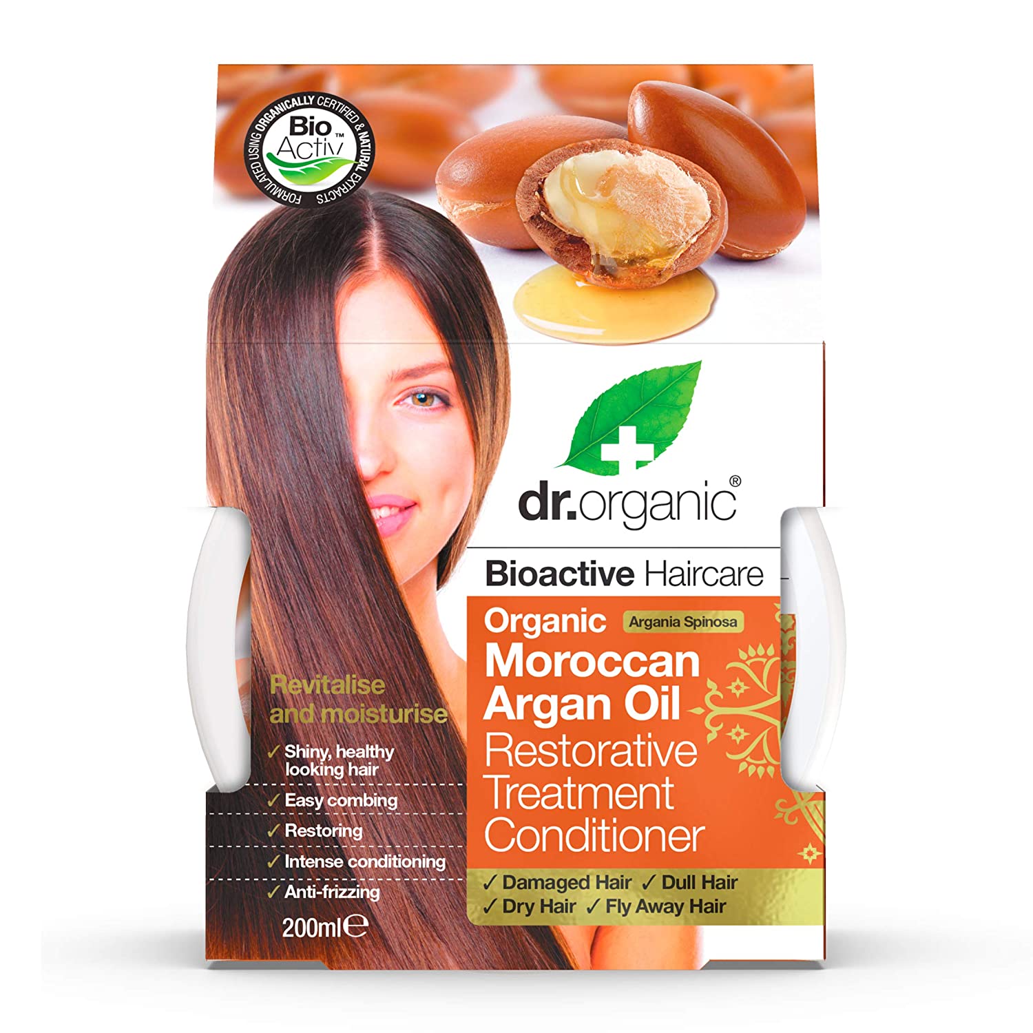 Dr. Organic Argan Hair Treatment Conditioner 200 ml