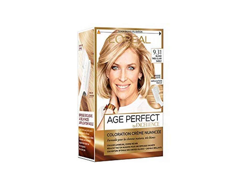 Age Perfect by L \ 'ORAAL Coloration Excellence Blonde - 9.31 Blond Très Clair Sable