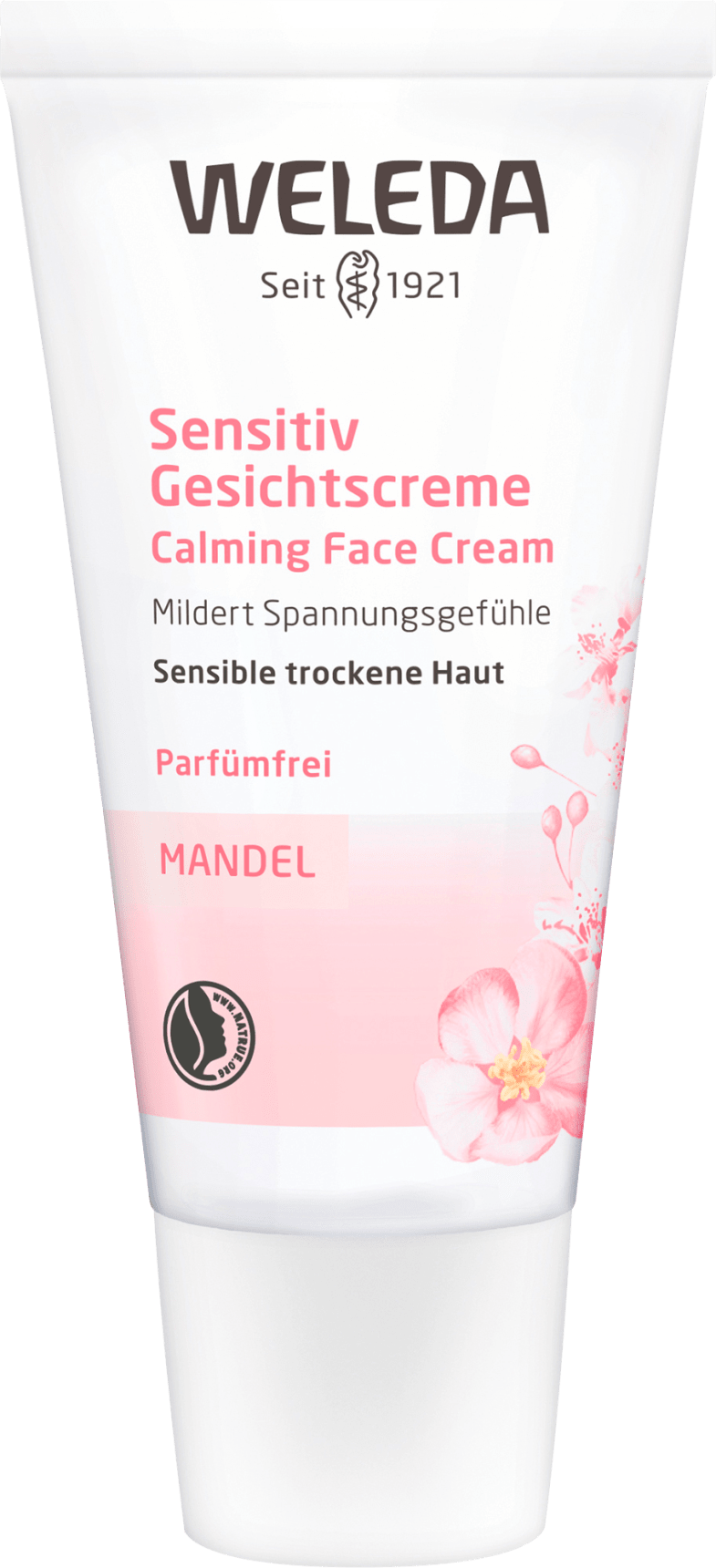 Day Cream Almond Sensitive Face Cream, 30 Ml