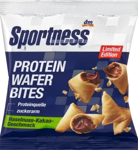 Sportness Protein Wafer Bites, hazelnut-cocoa flavor, 30 g