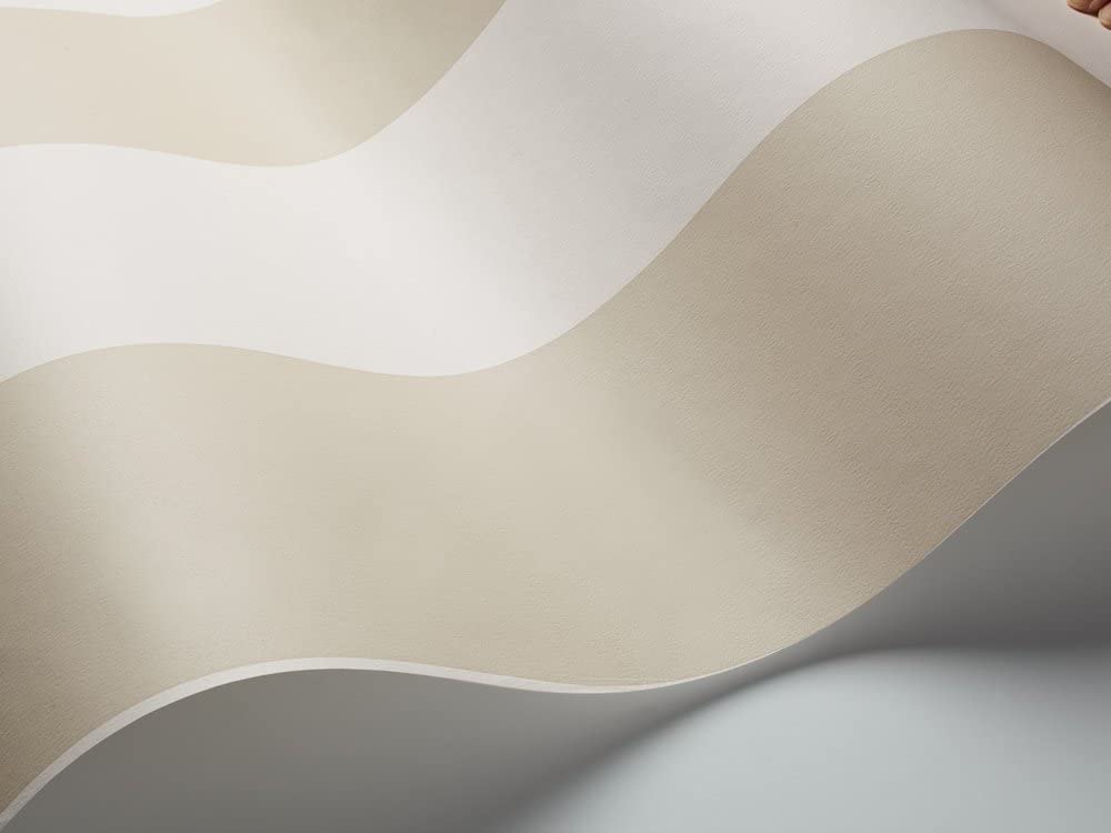 New Classic 2540 Non-Woven Wallpaper Stripes Beige Antique White