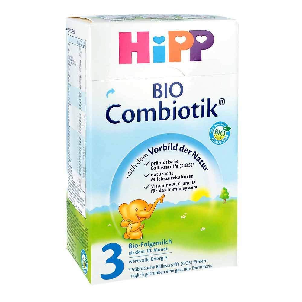 Hipp 3 Bio Combiotik 2033 600 g, Folgemilch ab dem 10. Monat