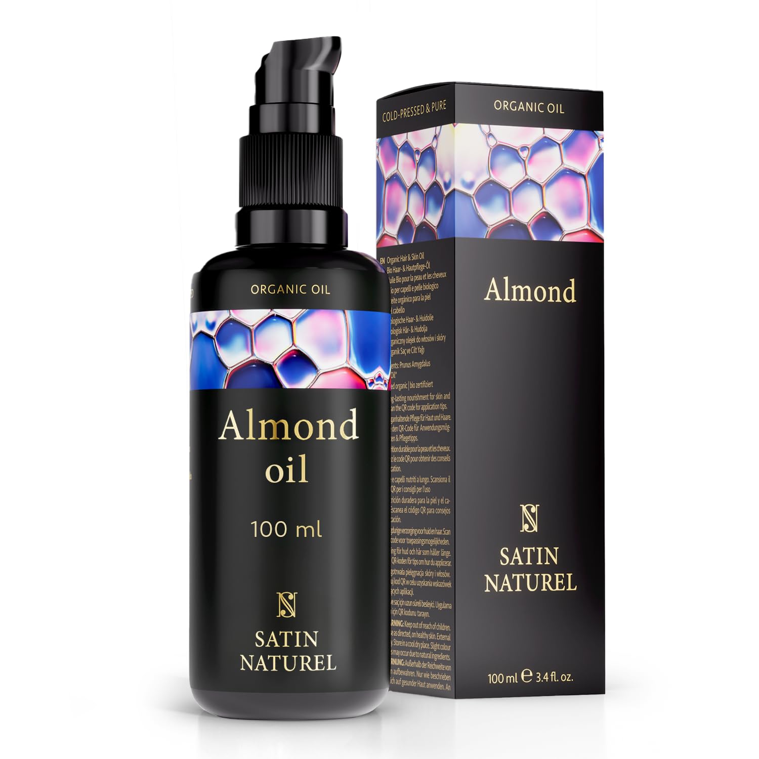 Organic almond oil 100ml