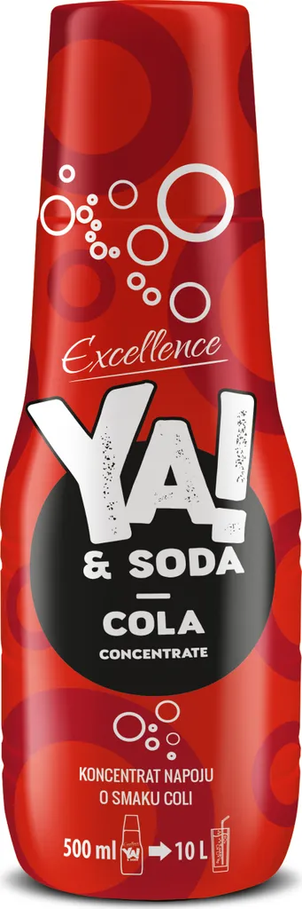 YA!&SODA cola classic Sirup 500ml, 1 Stück