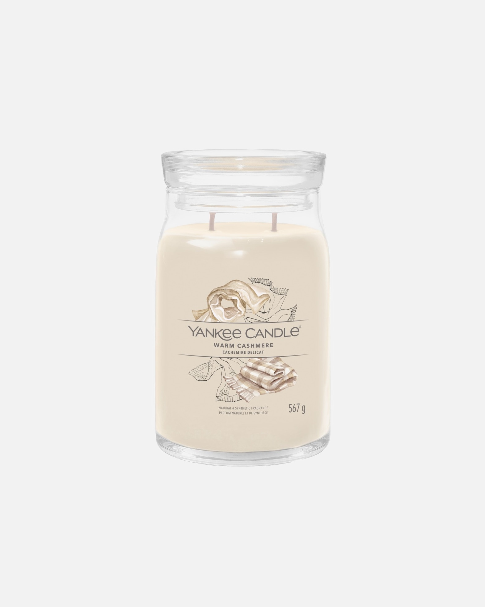 YANKEE CANDLE WARM CASHMERE