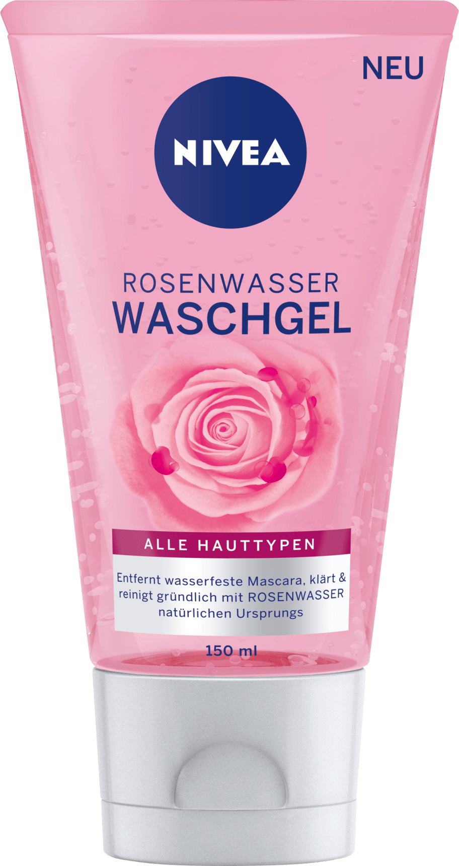 Wash Gel Rosewater, 150 Ml