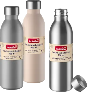 Bottle made of stainless steel 600 ml, 1 piece