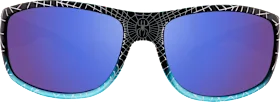 Sunglasses kids black blue with spider & spider web, 1 piece