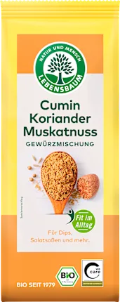 Spice mix, cumin-coriander-nutmeg, 45 g
