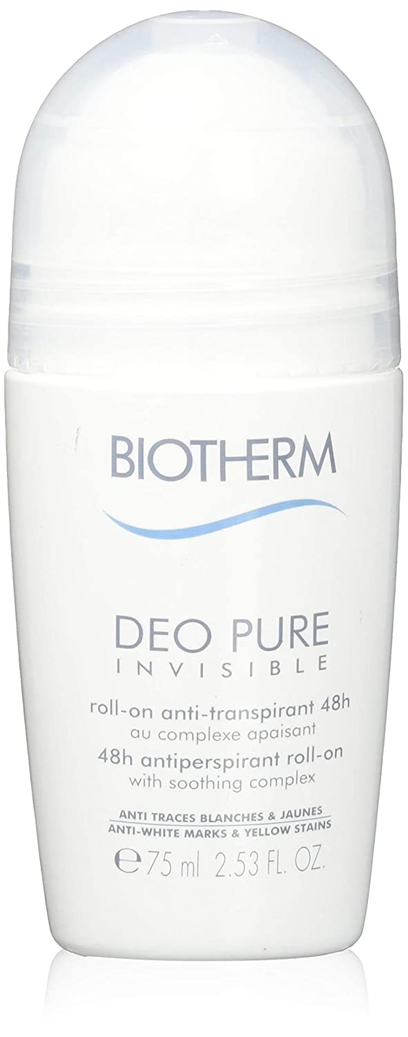 Biotherm Pure Invisible Roll-On Deodorant 75 ml 48 Hours