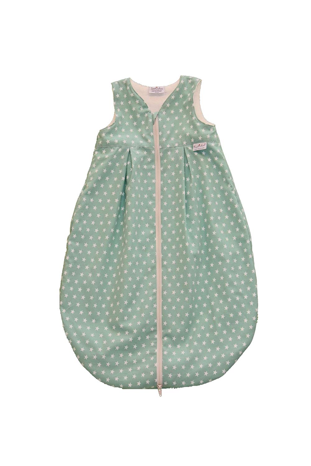 Tavolinchen Baby Terry Sleeping Bag \'Star\' Children\'s Sleeping Bag 110 cm Green
