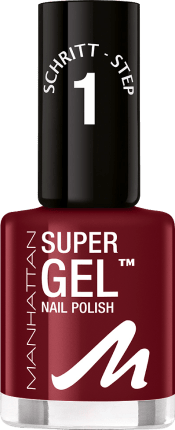 MANHATTAN Cosmetics Nail polish Super Gel Nail Polish Moody Mahagony 690, 12 ml