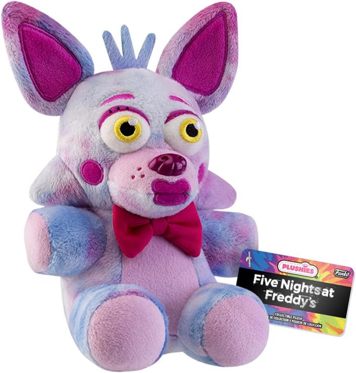 Funko Plush: Five Nights At Freddy's (FNAF) TieDye - FT Foxy - Foxy - Plush Toy - Birthday Gift Idea - Official Merchandise - Filled Plush Toys for Children and Adults and Friends