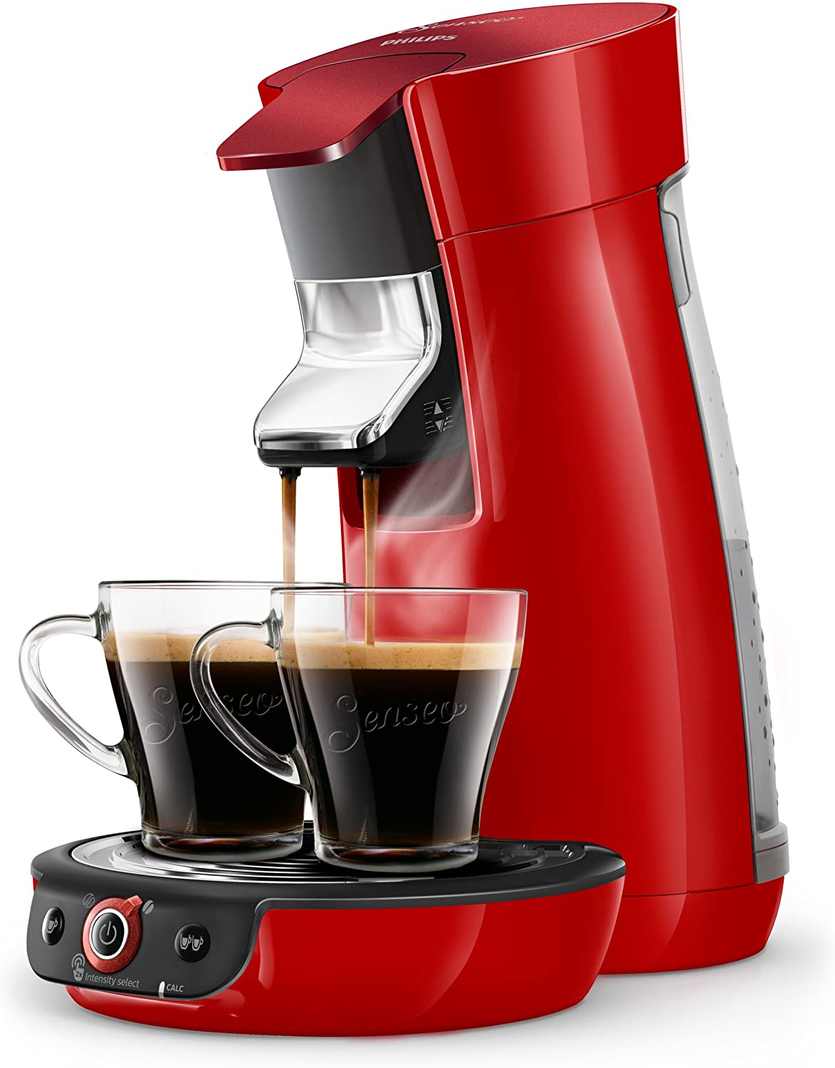 Philips Senseo HD6564/80 Viva Café Coffee Pod Machine 1450 Red
