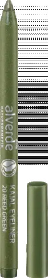 alverde NATURKOSMETIK Kajal Eyeliner 20 Reed Green, 1.2 g