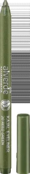 alverde NATURKOSMETIK Kajal Eyeliner 20 Reed Green, 1.2 g
