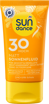 SUNDANCE Sun fluid face, matte, SPF30, 50 ml
