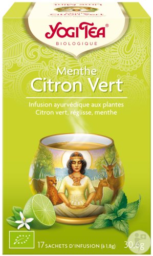 Yogi Tea Green Lemon Mint Organic 17 tea bags