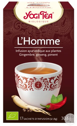 Yogi Tea Men's Tea Organic 17 tea bags