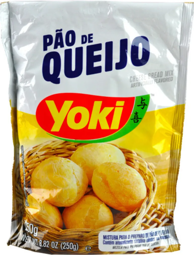 Yoki Pao de Gueijo 250g ready-made mix for cheese rolls from Brazil