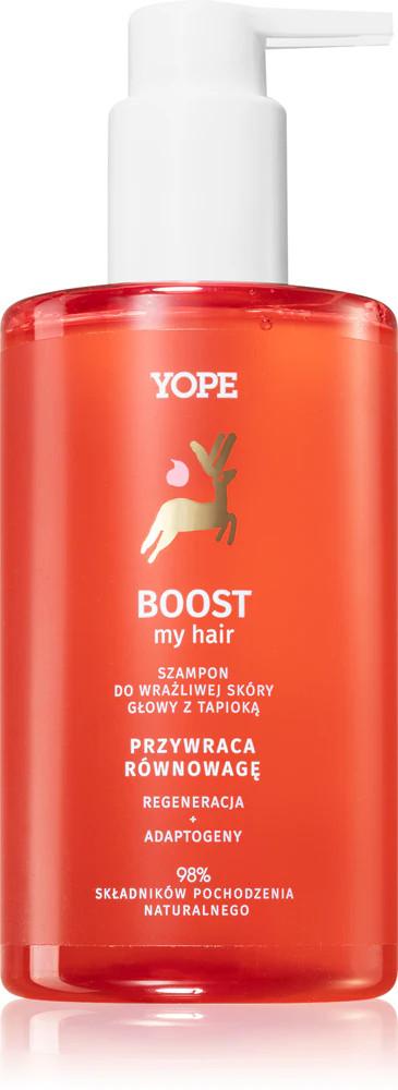 Yope BOOST my hair shampoo for sensitive and irritated scalps