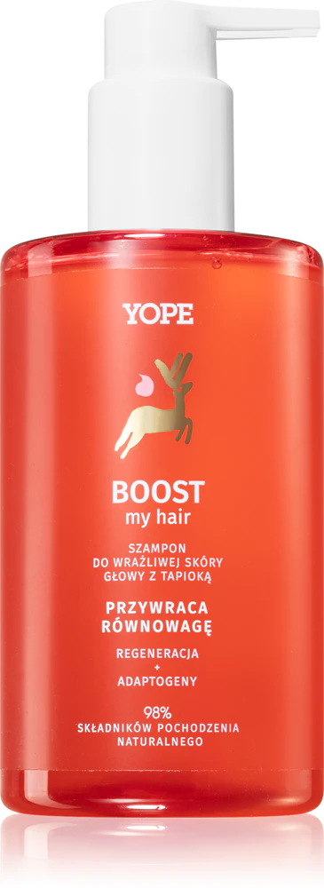 Yope BOOST my hair shampoo for sensitive and irritated scalps