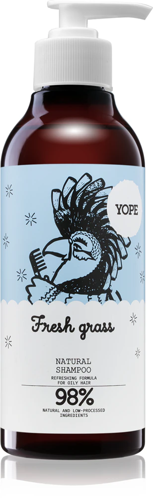 Yope Fresh Grass Shampoo for oily hair